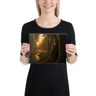 Bigfoot Cabin 1 Canvas