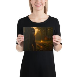 Bigfoot Cabin 2 Canvas