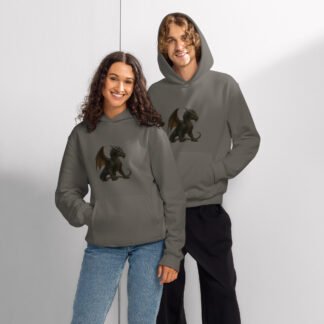 Dragon Oversized Heavyweight Hoodie - Unisex