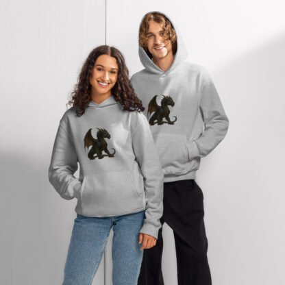 Dragon Oversized Heavyweight Hoodie - Unisex - Image 3