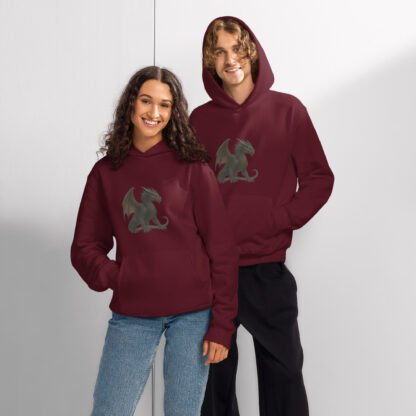 Dragon Oversized Heavyweight Hoodie - Unisex - Image 2