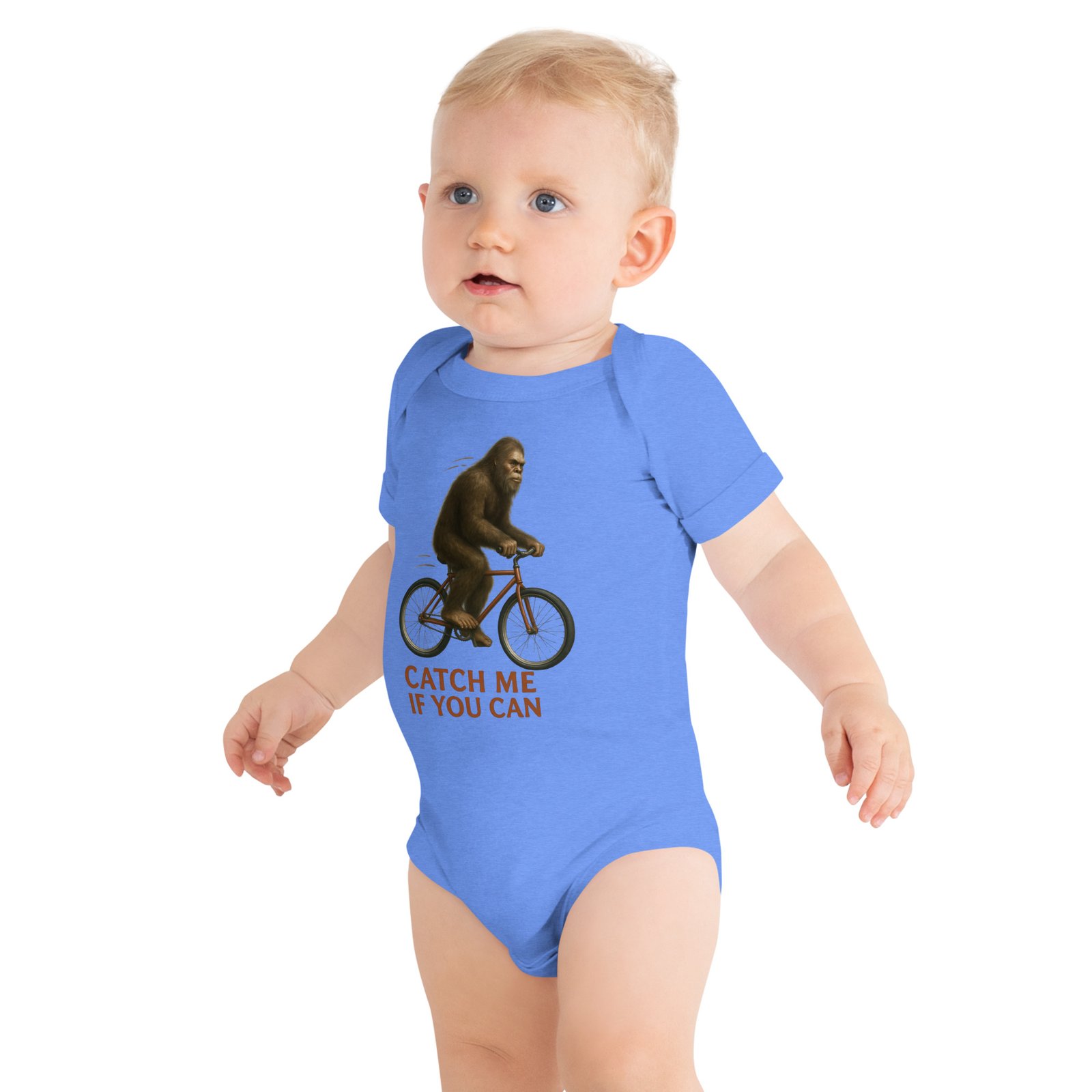 Catch Me - Bella + Canvas 100B - Baby Jersey Short Sleeve One Piece - Image 2