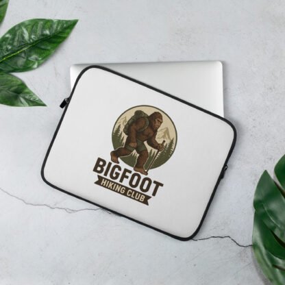 Bigfoot Hiking Club Laptop Sleeve - Image 2