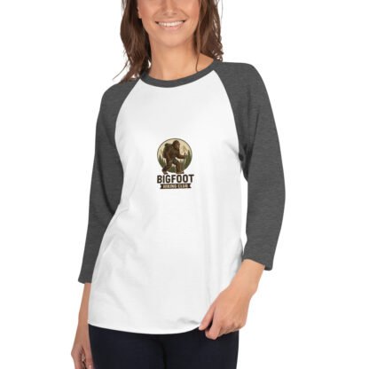 Bigfoot Hiking Club 3/4 Sleeve Raglan - Image 4