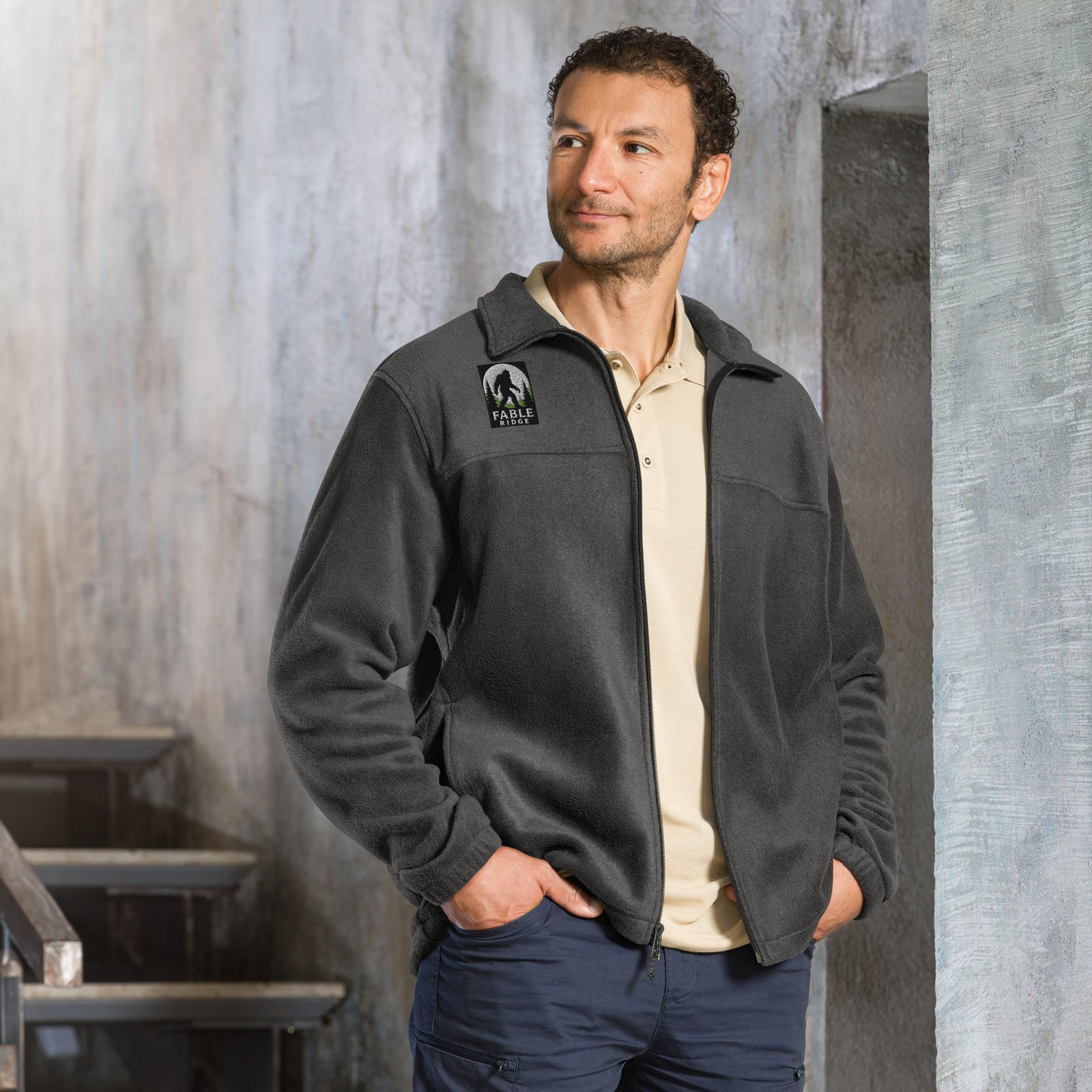 Fable Ridge Logo - Columbia 147667 Fleece Jacket - Unisex