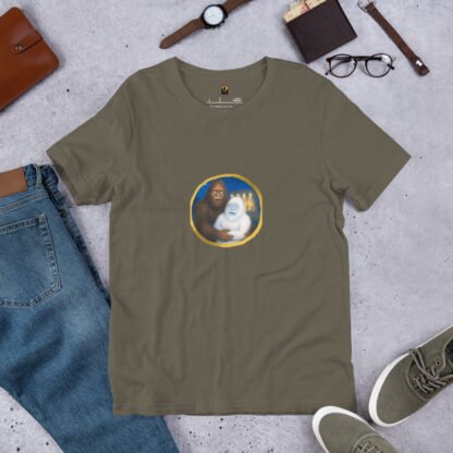 Bigfoot/Yeti Love Tee - Unisex - Image 5