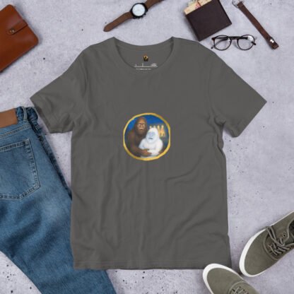 Bigfoot/Yeti Love Tee - Unisex - Image 2