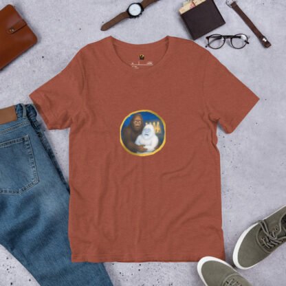 Bigfoot/Yeti Love Tee - Unisex - Image 4