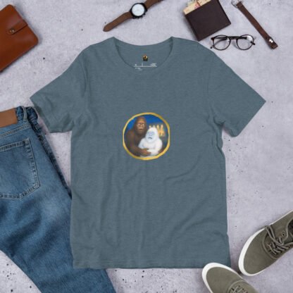Bigfoot/Yeti Love Tee - Unisex - Image 6