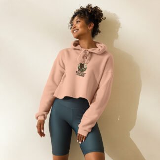 Bigfoot Hiking Club Crop Hoodie
