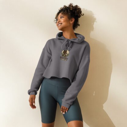 Bigfoot Hiking Club Crop Hoodie - Image 4
