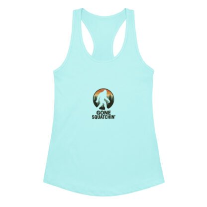 Women’s Gone Squatchin' fitted racerback tank top - Image 5