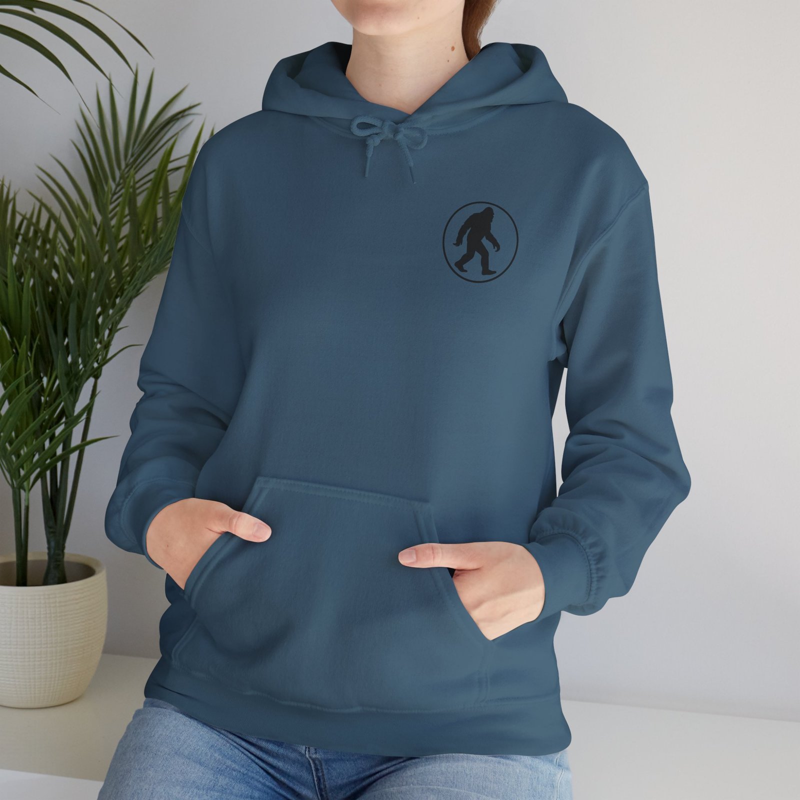 Camping Bigfoot - Gildan 18500 - Unisex Hoodie - Image 32