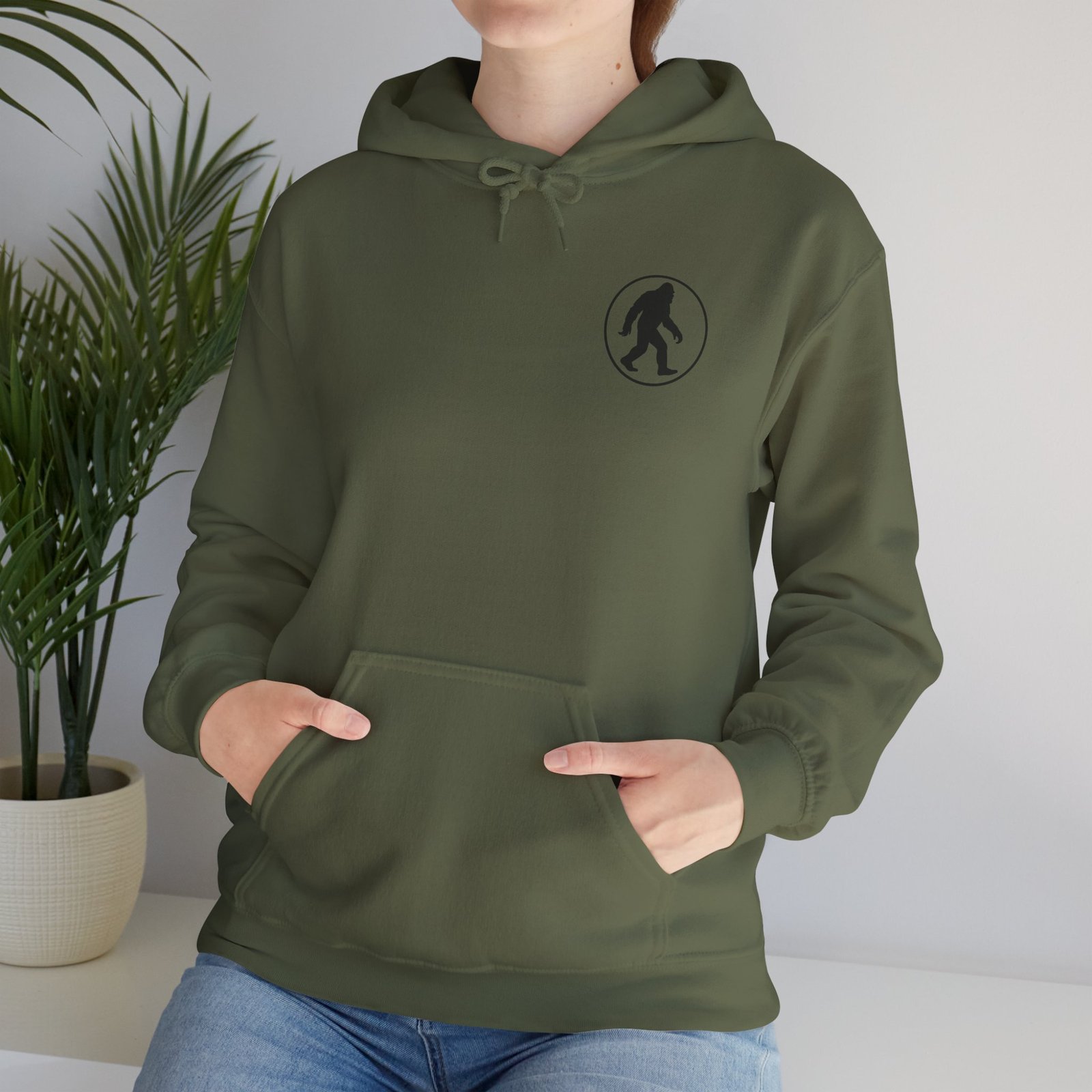 Camping Bigfoot - Gildan 18500 - Unisex Hoodie - Image 16