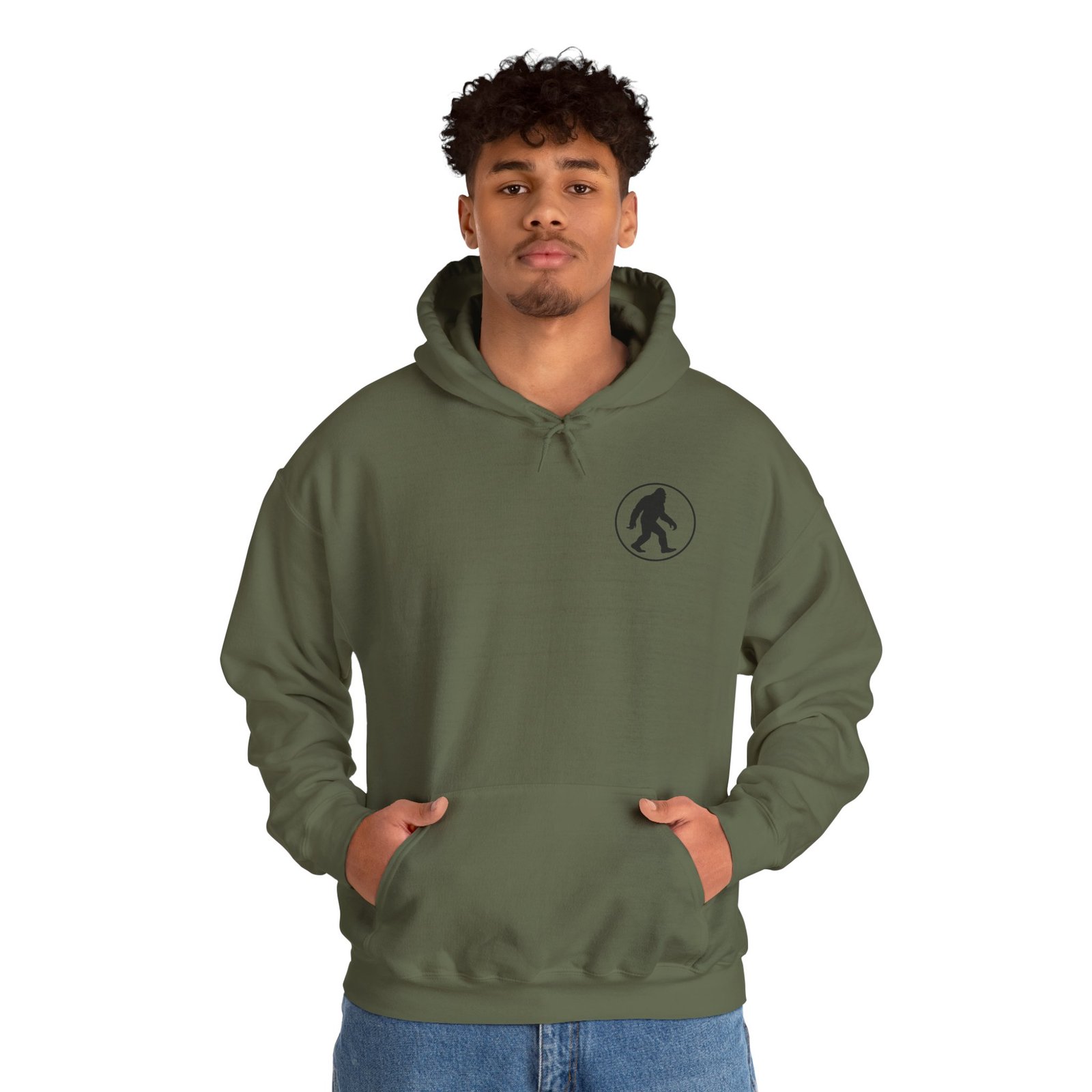 Camping Bigfoot - Gildan 18500 - Unisex Hoodie - Image 14