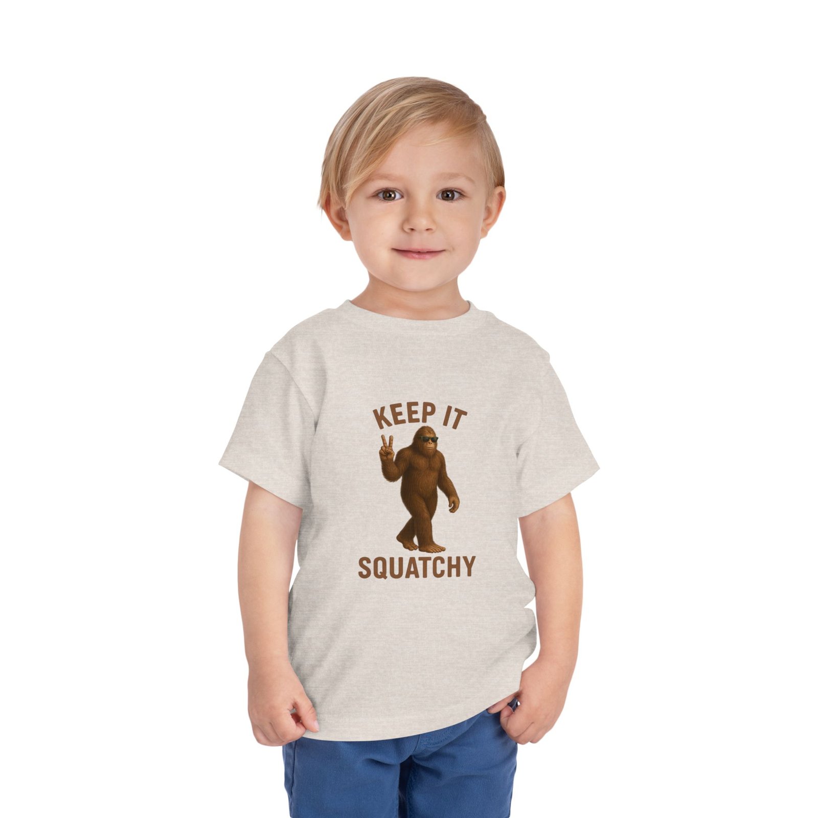 Keep it Squatchy - Bella + Canvas 3001T - Toddler Tee - Image 4