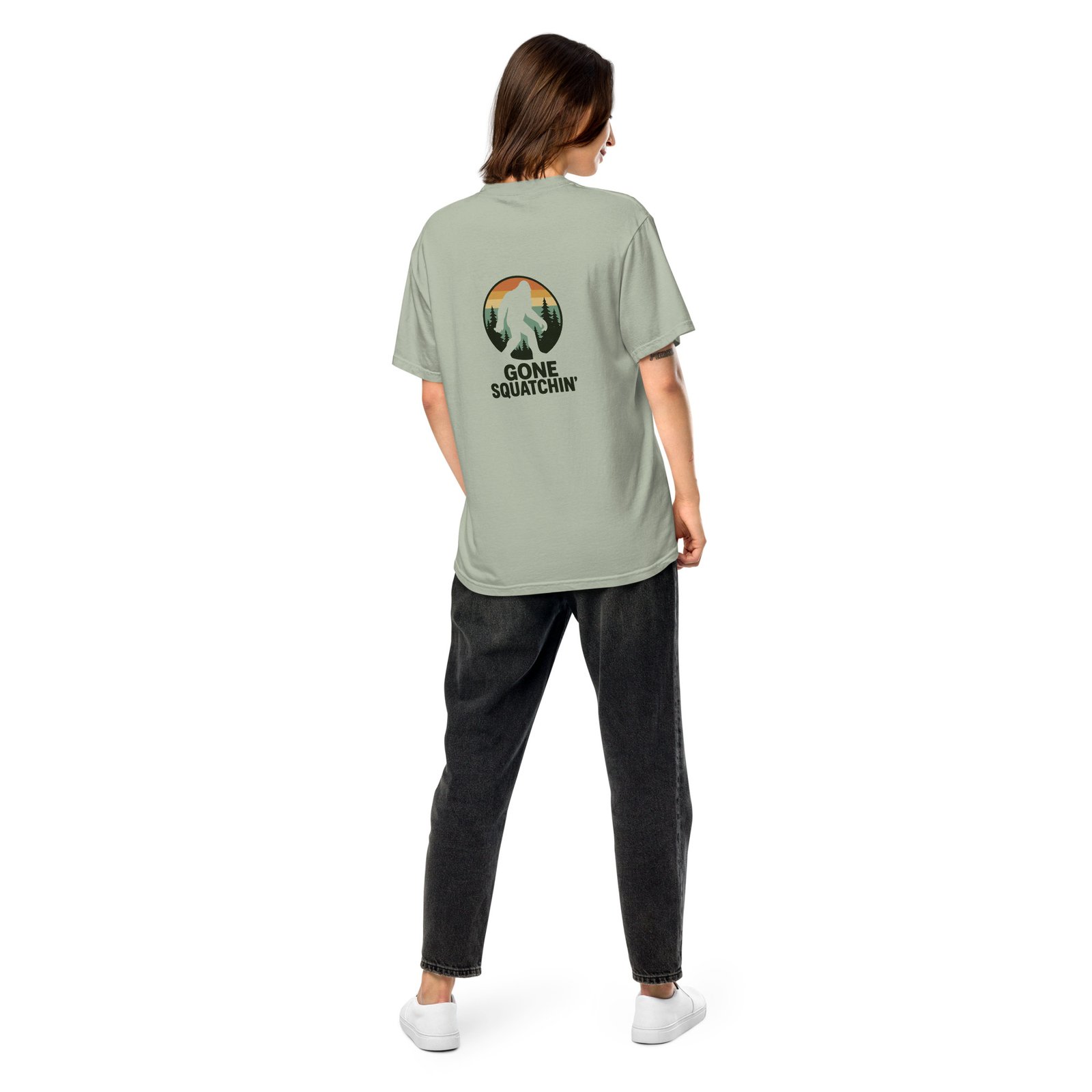 Gone Squatchin' - Comfort Colors 1717 - Unisex Tee - Image 9