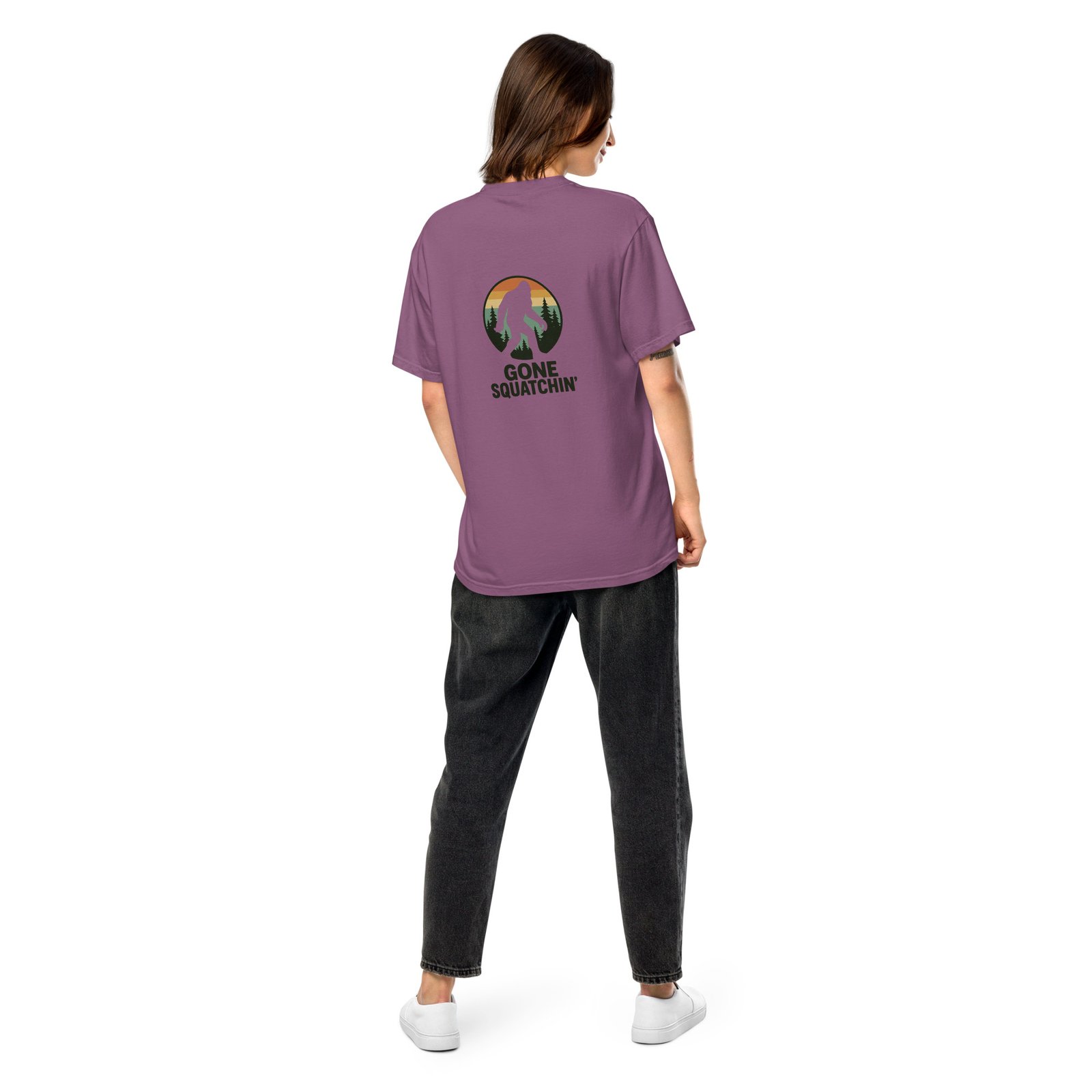 Gone Squatchin' - Comfort Colors 1717 - Unisex Tee - Image 4