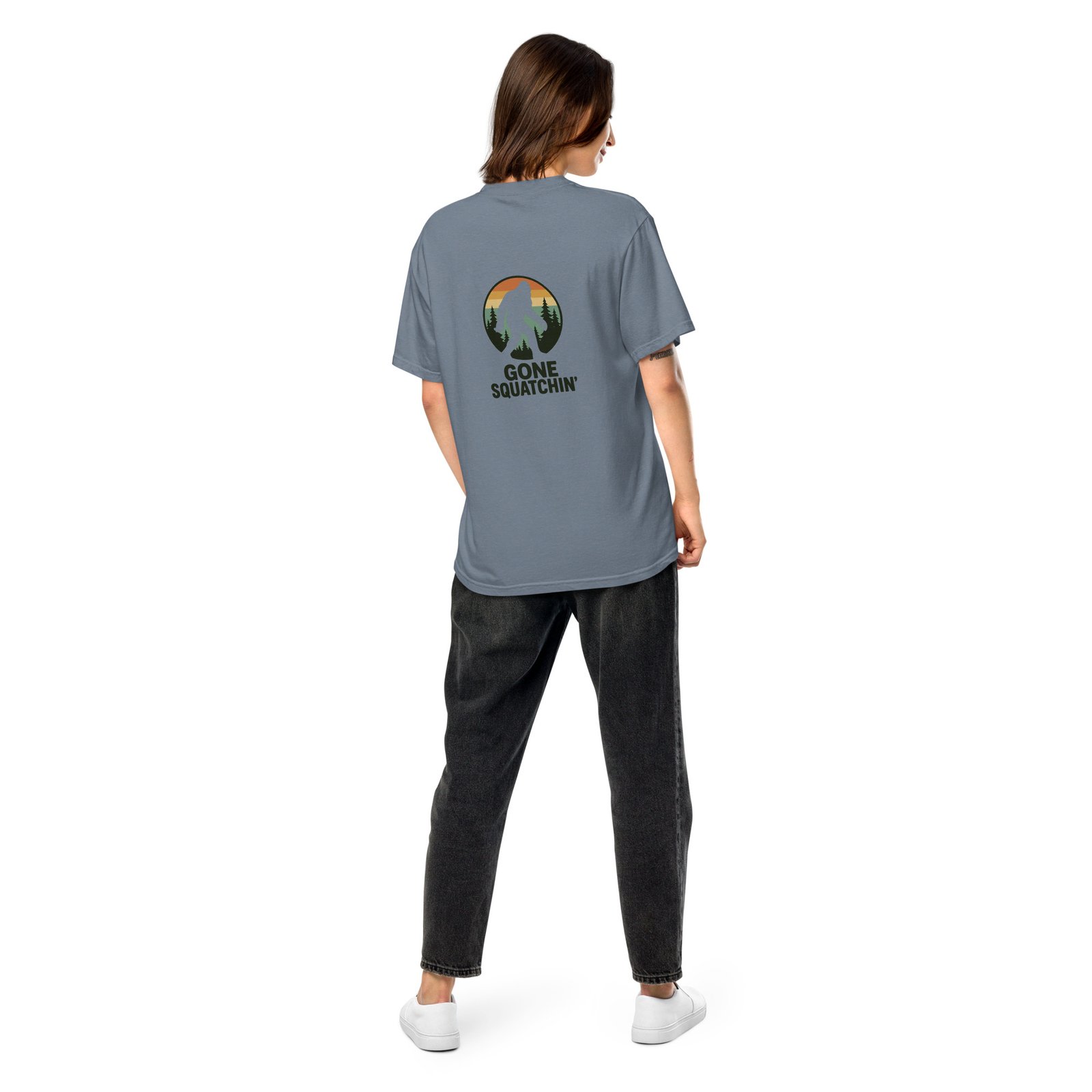 Gone Squatchin' - Comfort Colors 1717 - Unisex Tee - Image 6