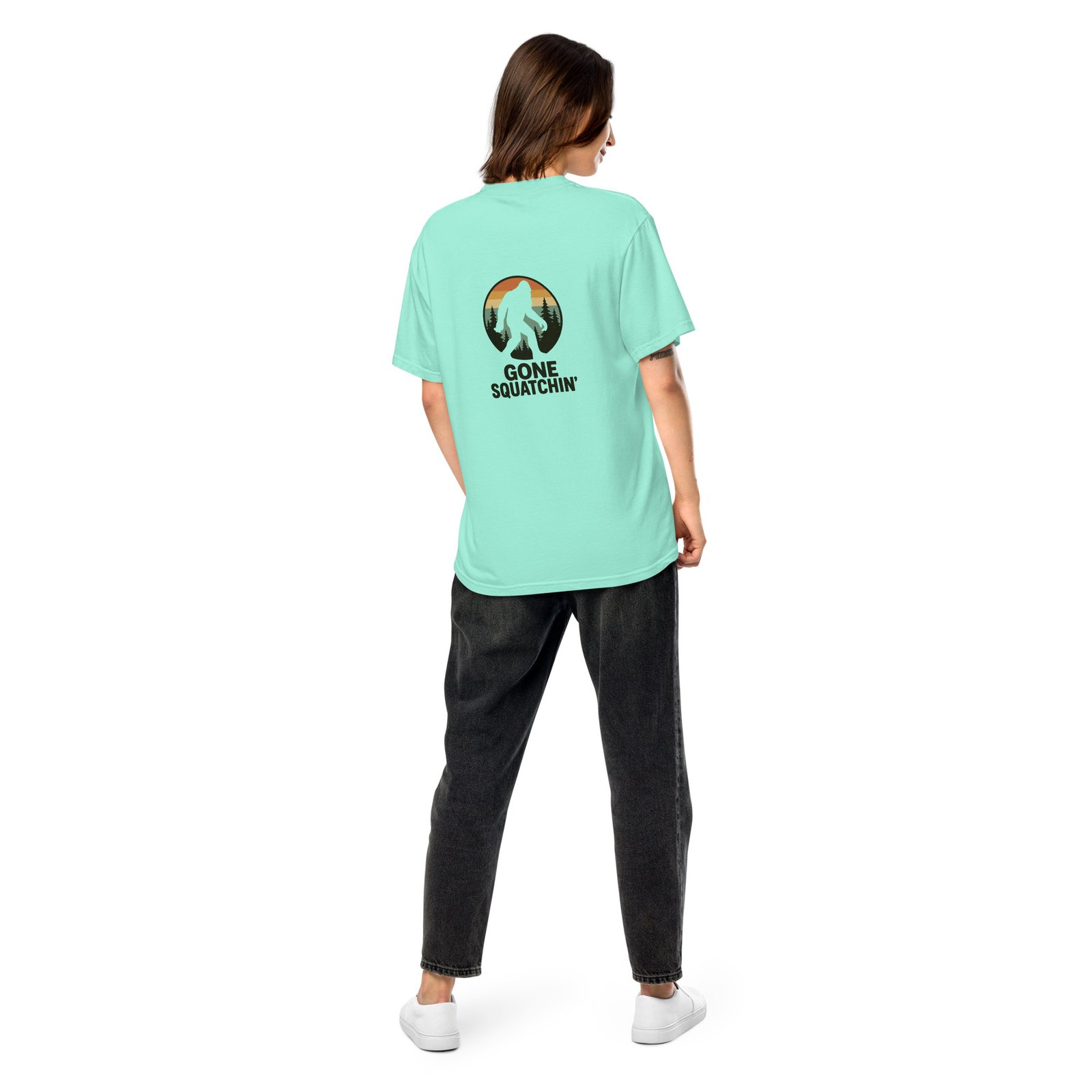 Gone Squatchin' - Comfort Colors 1717 - Unisex Tee - Image 12