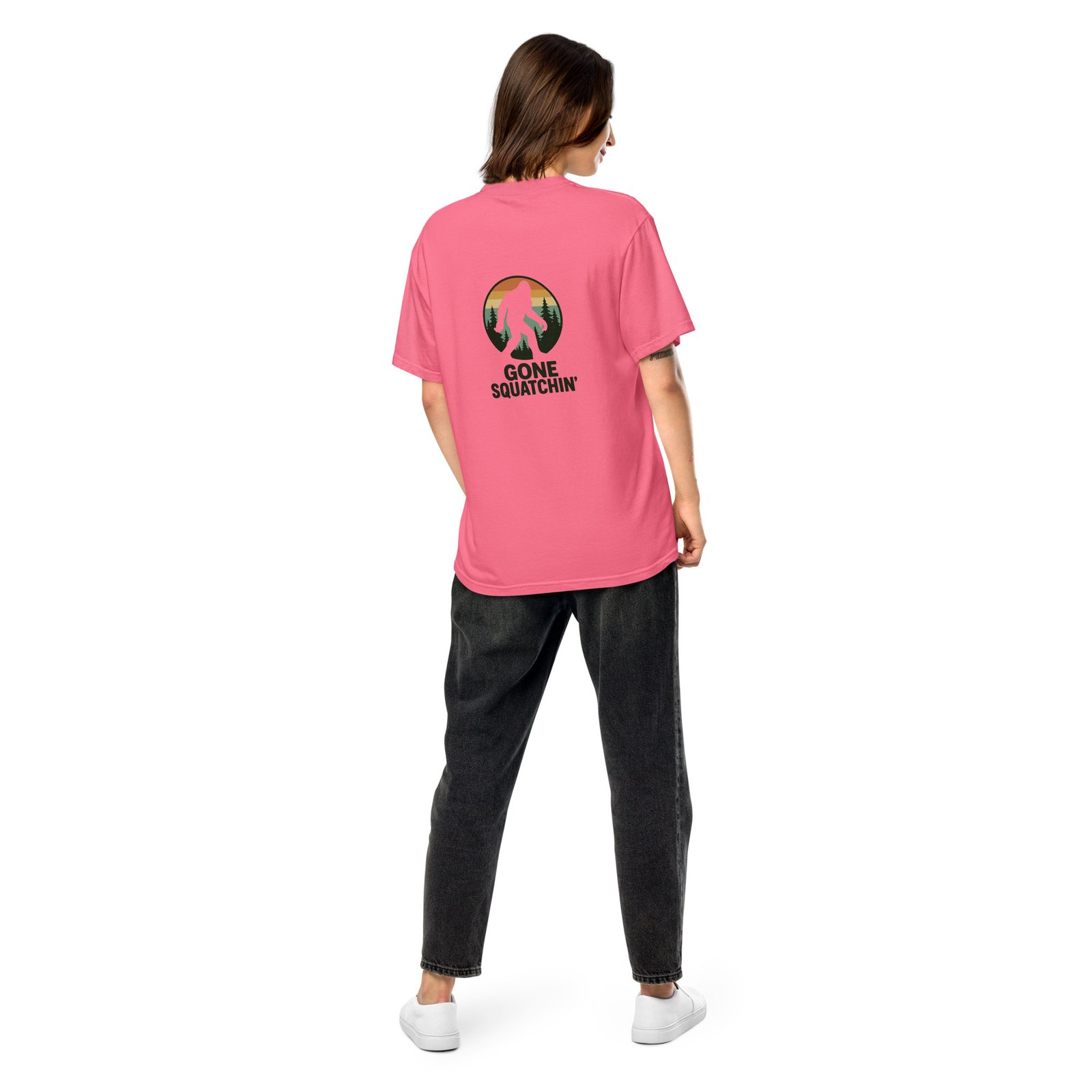 Gone Squatchin' - Comfort Colors 1717 - Unisex Tee - Image 7