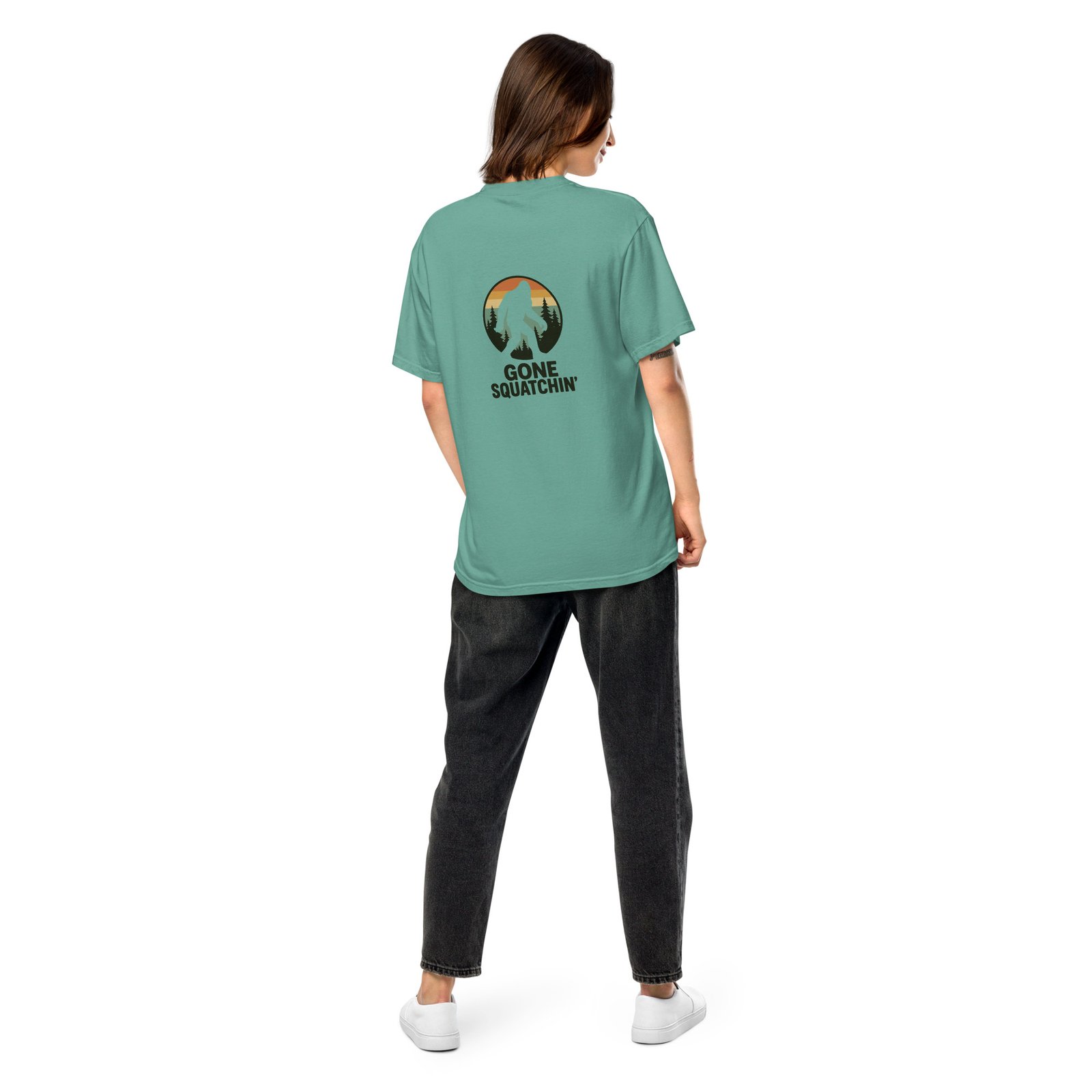 Gone Squatchin' - Comfort Colors 1717 - Unisex Tee - Image 8