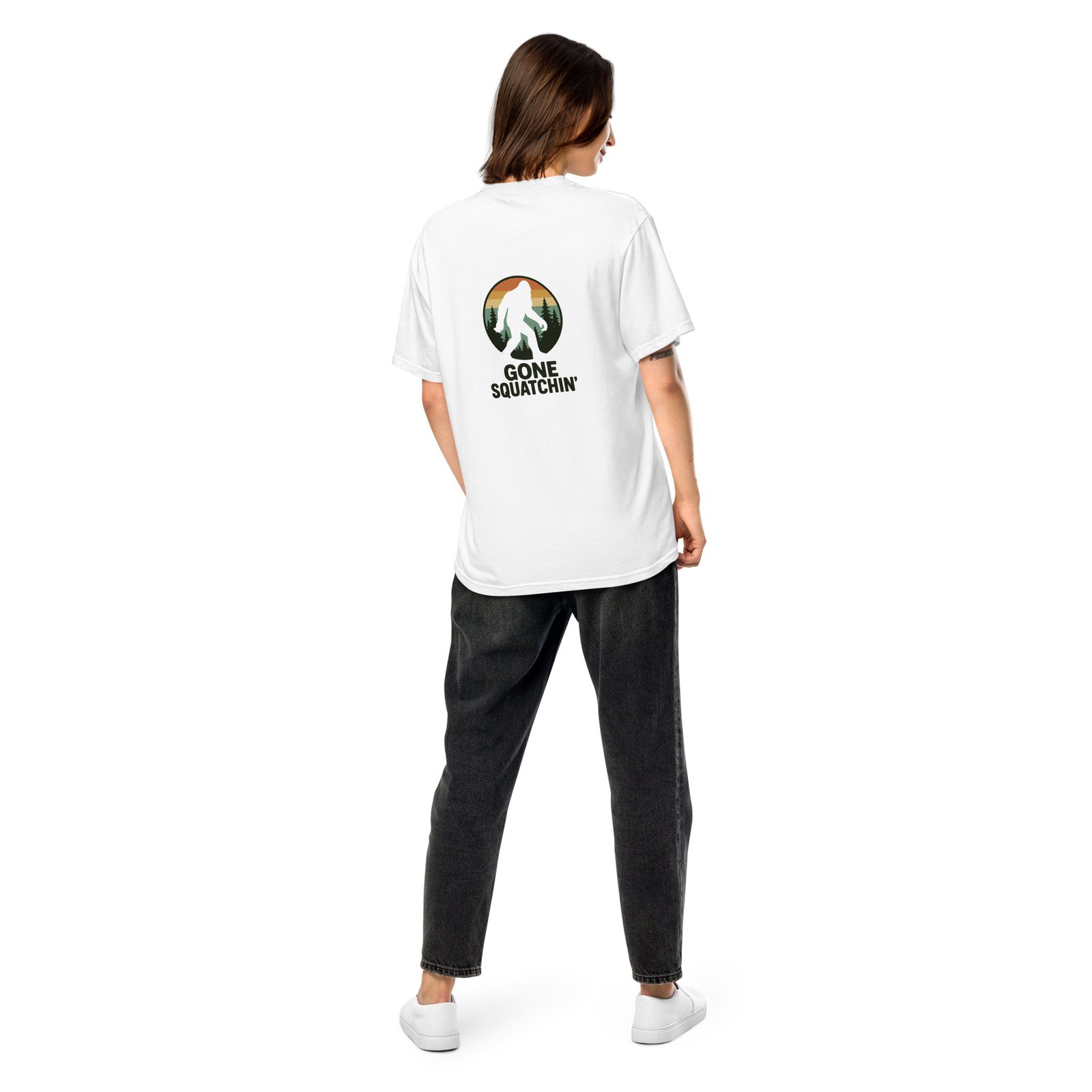 Gone Squatchin' - Comfort Colors 1717 - Unisex Tee - Image 13