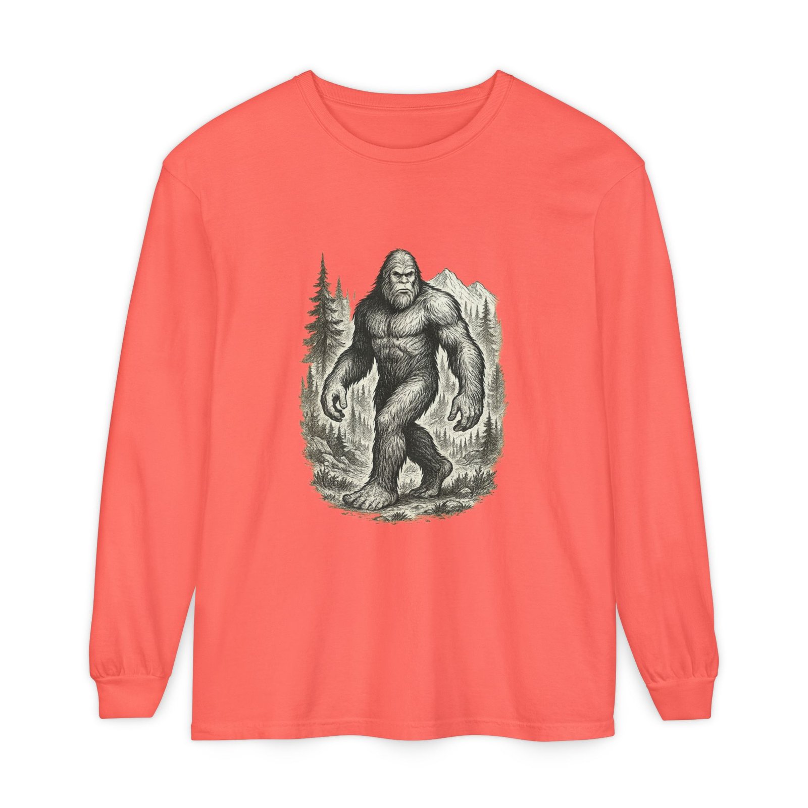 Sasquatch Adventure - Comfort Colors 6014 - Long Sleeve Tee - Image 7
